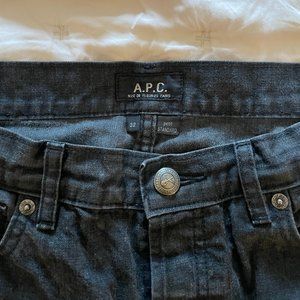 APC Black Men's Jeans Size 32